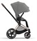 Коляска 3 в 1 Cybex Priam IV Rosegold complete и автокресло Aton S2 i-Size Ocean Blue Mirage Grey 170254192 - фото 47796