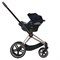 Коляска 3 в 1 Cybex Priam IV Rosegold complete и автокресло Aton S2 i-Size Ocean Blue Mirage Grey 170254192 - фото 47816