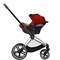 Коляска 3 в 1 Cybex Priam IV Chrome Brown complete и автокресло Aton S2 i-Size Hibiscus Red Off White 2058626863 - фото 48133