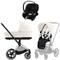 Коляска 3 в 1 Cybex Priam IV Chrome Brown complete и автокресло Aton S2 i-Size Moon Black Off White 1753494515 - фото 48401