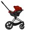 Коляска 3 в 1 Cybex Priam IV Matt Black complete и автокресло Aton S2 i-Size Hibiscus Red Sepia Black 995113026 - фото 48739