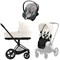 Коляска 3 в 1 Cybex Priam IV Matt Black complete и автокресло Aton S2 i-Size Lava Grey Off White 1474201158 - фото 48740