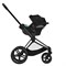 Коляска 3 в 1 Cybex Priam IV Matt Black complete и автокресло Aton S2 i-Size Moon Black Sepia Black 335693956 - фото 48945