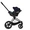 Коляска 3 в 1 Cybex Priam IV Matt Black complete и автокресло Aton S2 i-Size Ocean Blue Off White 862981686 - фото 48965