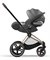 Коляска 3 в 1 Cybex Priam IV Rosegold complete и автокресло Cloud T i-Size Mirage Grey Leaf Green 1822862380 - фото 49629