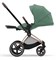 Коляска 3 в 1 Cybex Priam IV Rosegold complete и автокресло Cloud T i-Size Mirage Grey Leaf Green 1822862380 - фото 49652