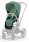 Коляска 3 в 1 Cybex Priam IV Rosegold complete и автокресло Cloud T i-Size Mirage Grey Leaf Green 1822862380 - фото 49681