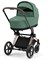 Коляска 3 в 1 Cybex Priam IV Rosegold complete и автокресло Cloud T i-Size Mirage Grey Leaf Green 1822862380 - фото 49706
