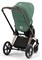 Коляска 3 в 1 Cybex Priam IV Rosegold complete и автокресло Cloud T i-Size Mirage Grey Leaf Green 1822862380 - фото 49707