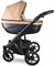 Детская коляска Bexa Ideal Eco 2 в 1 IE03 черный+т.бежевая кожа 989796211 - фото 4973