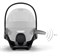 Коляска 3 в 1 Cybex Priam IV Rosegold complete и автокресло Cloud T i-Size Platinum White Plus Sepia Black 1314054092 - фото 50590