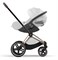 Коляска 3 в 1 Cybex Priam IV Rosegold complete и автокресло Cloud T i-Size Platinum White Plus Sepia Black 1314054092 - фото 50611
