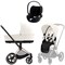 Коляска 3 в 1 Cybex Priam IV Rosegold complete и автокресло Cloud T i-Size Sepia Black Plus Off White 2080349975 - фото 51095