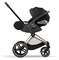 Коляска 3 в 1 Cybex Priam IV Rosegold complete и автокресло Cloud T i-Size Sepia Black Plus Peach Pink 2019683584 - фото 51147
