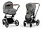 Коляска 3 в 1 Cybex Priam IV Chrome Brown complete и автокресло Cloud T i-Size Leaf Green Plus Mirage Grey 1903136107 - фото 51453