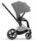 Коляска 3 в 1 Cybex Priam IV Chrome Brown complete и автокресло Cloud T i-Size Leaf Green Plus Mirage Grey 1903136107 - фото 51467