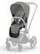 Коляска 3 в 1 Cybex Priam IV Chrome Brown complete и автокресло Cloud T i-Size Leaf Green Plus Mirage Grey 1903136107 - фото 51507