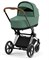Коляска 3 в 1 Cybex Priam IV Chrome Brown complete и автокресло Cloud T i-Size Mirage Grey Leaf Green 1459680513 - фото 51608