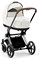 Коляска 3 в 1 Cybex Priam IV Chrome Brown complete и автокресло Cloud T i-Size Mirage Grey Plus Off White 611204575 - фото 51899