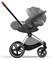 Коляска 3 в 1 Cybex Priam IV Chrome Brown complete и автокресло Cloud T i-Size Mirage Grey Plus Off White 611204575 - фото 51904