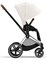 Коляска 3 в 1 Cybex Priam IV Chrome Brown complete и автокресло Cloud T i-Size Mirage Grey Plus Off White 611204575 - фото 51927