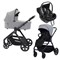 Детская коляска Espiro Only 3 в 1 2025 407 monument gray/Чёрный (Black 110) 1348530014 - фото 51959