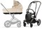 Коляска для новорожденных Cybex Priam IV Rosegold Simply Flowers Beige (Nude Beige) 1498220915 - фото 522