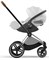 Коляска 3 в 1 Cybex Priam IV Chrome Brown complete и автокресло Cloud T i-Size Platinum White Plus Mirage Grey 1409598266 - фото 52486