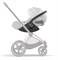 Коляска 3 в 1 Cybex Priam IV Chrome Brown complete и автокресло Cloud T i-Size Platinum White Plus Mirage Grey 1409598266 - фото 52492
