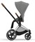 Коляска 3 в 1 Cybex Priam IV Chrome Brown complete и автокресло Cloud T i-Size Platinum White Plus Mirage Grey 1409598266 - фото 52494