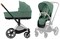 Коляска 3 в 1 Cybex Priam IV Chrome Brown complete и автокресло Cloud T i-Size Sepia Black Leaf Green 818162619 - фото 52593