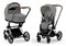 Коляска 3 в 1 Cybex Priam IV Chrome Brown complete и автокресло Cloud T i-Size Sepia Black Mirage Grey 417694330 - фото 52631