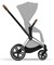 Коляска 3 в 1 Cybex Priam IV Chrome Brown complete и автокресло Cloud T i-Size Sepia Black Mirage Grey 417694330 - фото 52637