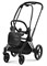 Коляска 3 в 1 Cybex Priam IV Matt Black complete и автокресло Cloud T i-Size Mirage Grey Sepia Black 1235034125 - фото 53170