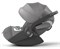 Коляска 3 в 1 Cybex Priam IV Matt Black complete и автокресло Cloud T i-Size Mirage Grey Plus Off White 1715441730 - фото 53218