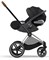 Коляска 3 в 1 Cybex Priam IV Matt Black complete и автокресло Cloud T i-Size Sepia Black Plus Sepia Black 1611592019 - фото 53395