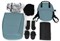 Коляска Agex Prima Pro 3 в 1 с автокреслом i-Team APP640 Mint (Зеленый) 1658157682 - фото 53604