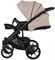 Детская коляска Bexa Ideal Eco 3 в 1 с автокреслом Avionaut Cosmo IE02 черный+св.бежевая кожа 1150192250 - фото 53864