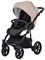 Детская коляска Bexa Ideal Eco 3 в 1 с автокреслом Avionaut Cosmo IE02 черный+св.бежевая кожа 1150192250 - фото 53866
