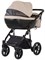 Детская коляска Bexa Ideal Eco 3 в 1 с автокреслом Avionaut Cosmo IE02 черный+св.бежевая кожа 1150192250 - фото 53870