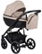 Детская коляска Bexa Ideal Eco 3 в 1 с автокреслом Avionaut Cosmo IE02 черный+св.бежевая кожа 1150192250 - фото 53872