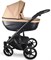 Детская коляска Bexa Ideal Eco 3 в 1 с автокреслом Avionaut Cosmo IE03 черный+т.бежевая кожа 1328370031 - фото 53877