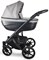 Детская коляска Bexa Ideal Eco 3 в 1 с автокреслом Avionaut Cosmo IE05 черный+св.серая кожа 287785864 - фото 53882