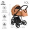 Детская коляска Roan Sol 3 в 1 с автокреслом Tutis Elo Lux Black RSL/1014 Cinnamon 1168422500 - фото 54385