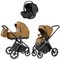 Коляска Carrello Vector 2025 CRL-6551 Vega Absolute Black 3 в 1 Golden Beige 2128481742 - фото 54396