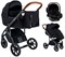 Детская коляска Roan Bass Next 3 в 1 с автокреслом Tutis Elo Lux Black RN022/1 Black 210790793 - фото 54596