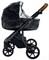 Детская коляска Roan Bass Next 3 в 1 с автокреслом Tutis Elo Lux Black RN022/1 Black 210790793 - фото 54598