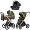 Коляска Carrello Vector CRL-6550 Nova DK791 Grey Line с базой Isofix 3 в 1 Deep Green 1160194722 - фото 54685
