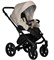 Детская коляска Indigo Mio Eco 2 в 1 02 св.бежевая кожа 871335007 - фото 5474