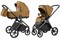 Коляска Carrello Vector 2025 CRL-6551 Nova DK791 Grey Line с базой Isofix 3 в 1 Golden Beige 1006858309 - фото 54927